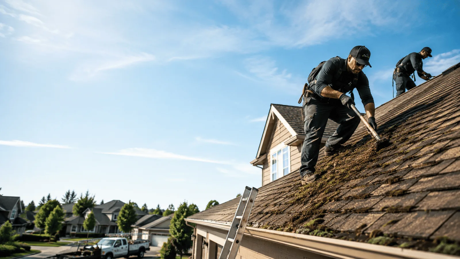 Roof Moss Removal in Mount Holly, NC near me